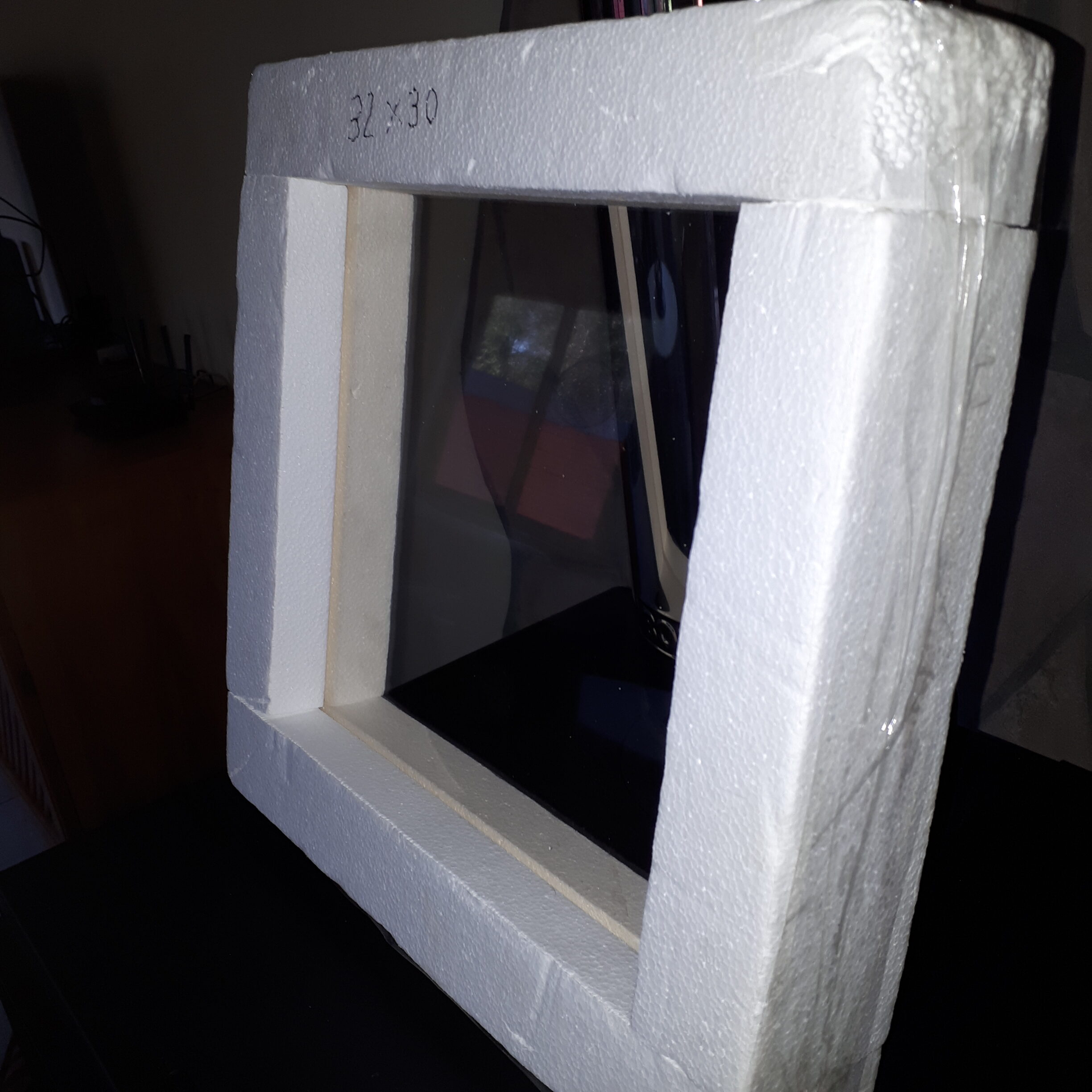 Ersatz-Glaskeramikschauglas (hochtemperaturbeständig) für Holzöfen, getönt und selbstreinigend.